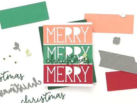MAKE IT: MERRY, MERRY, MERRY CARD