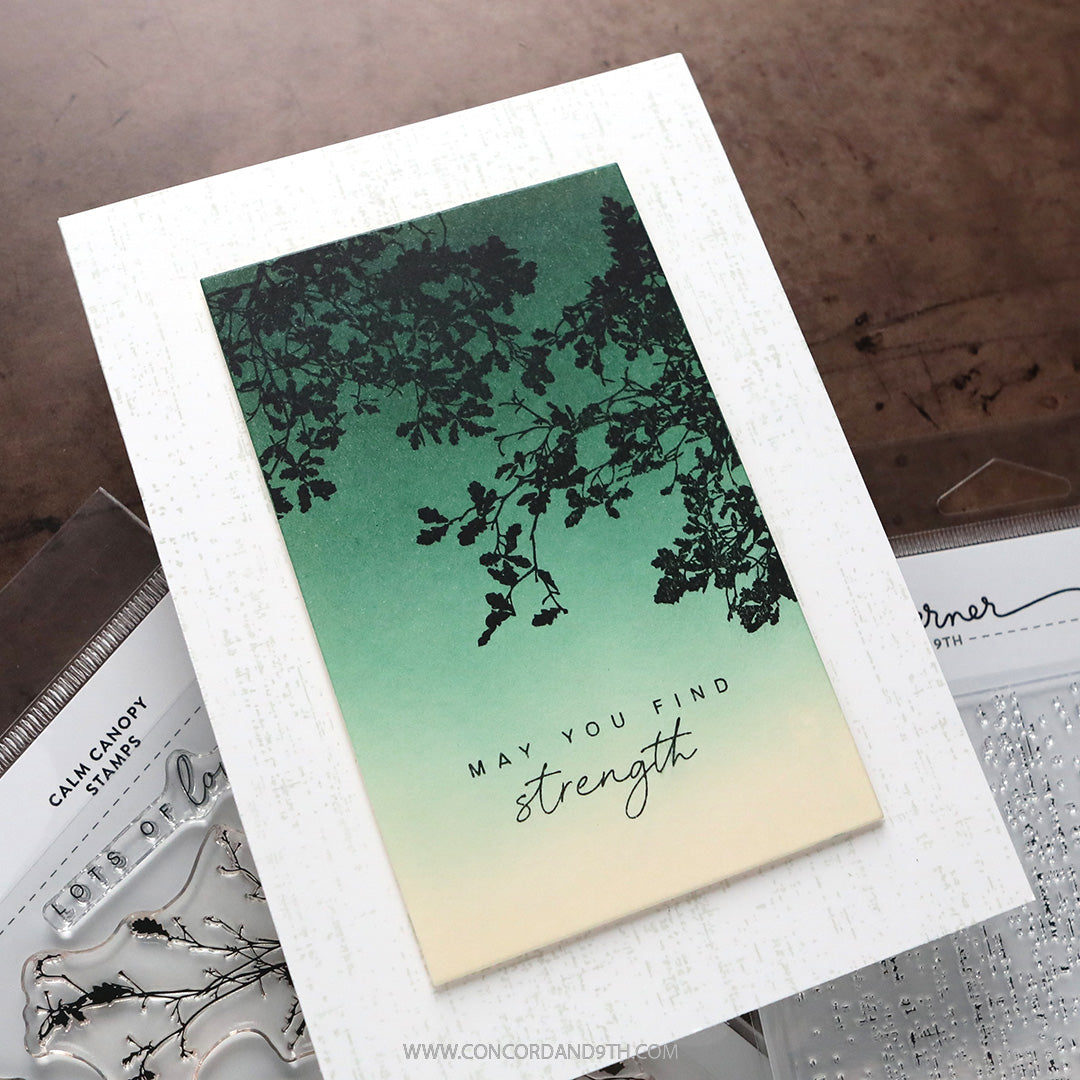 Easy Repeat Light Linen Background Stamp