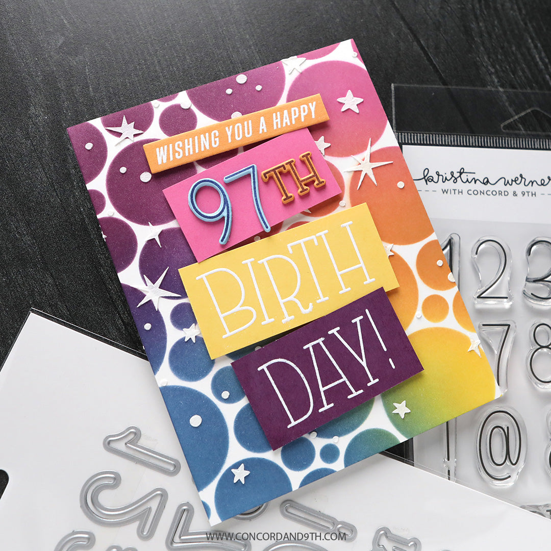 Lucky Numbers Stamp Set
