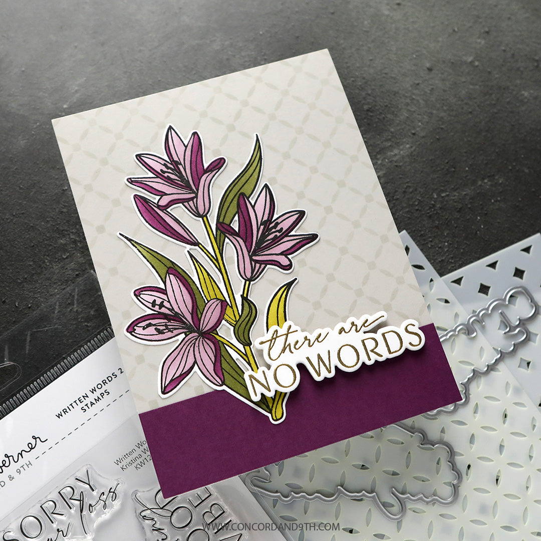 Written Words 2 Stamp Set