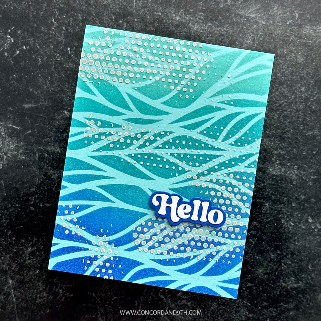 Leaf Flow Stencil Pack