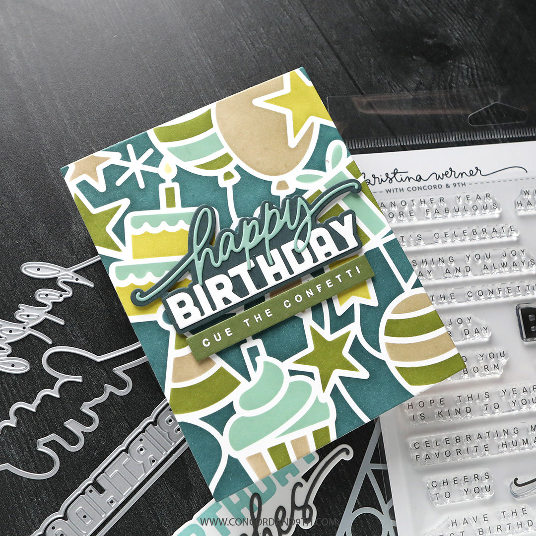 Big Day Birthday Stamp Set