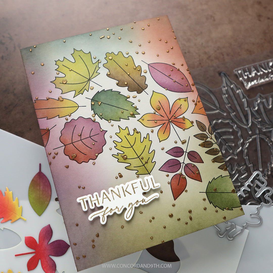 Thankful Leaves Stamp Set