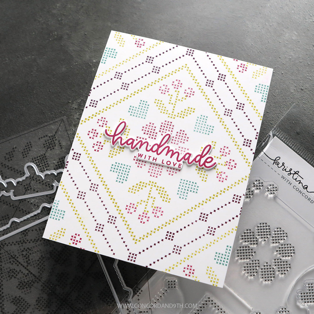 Handmade With Love Stamp Set
