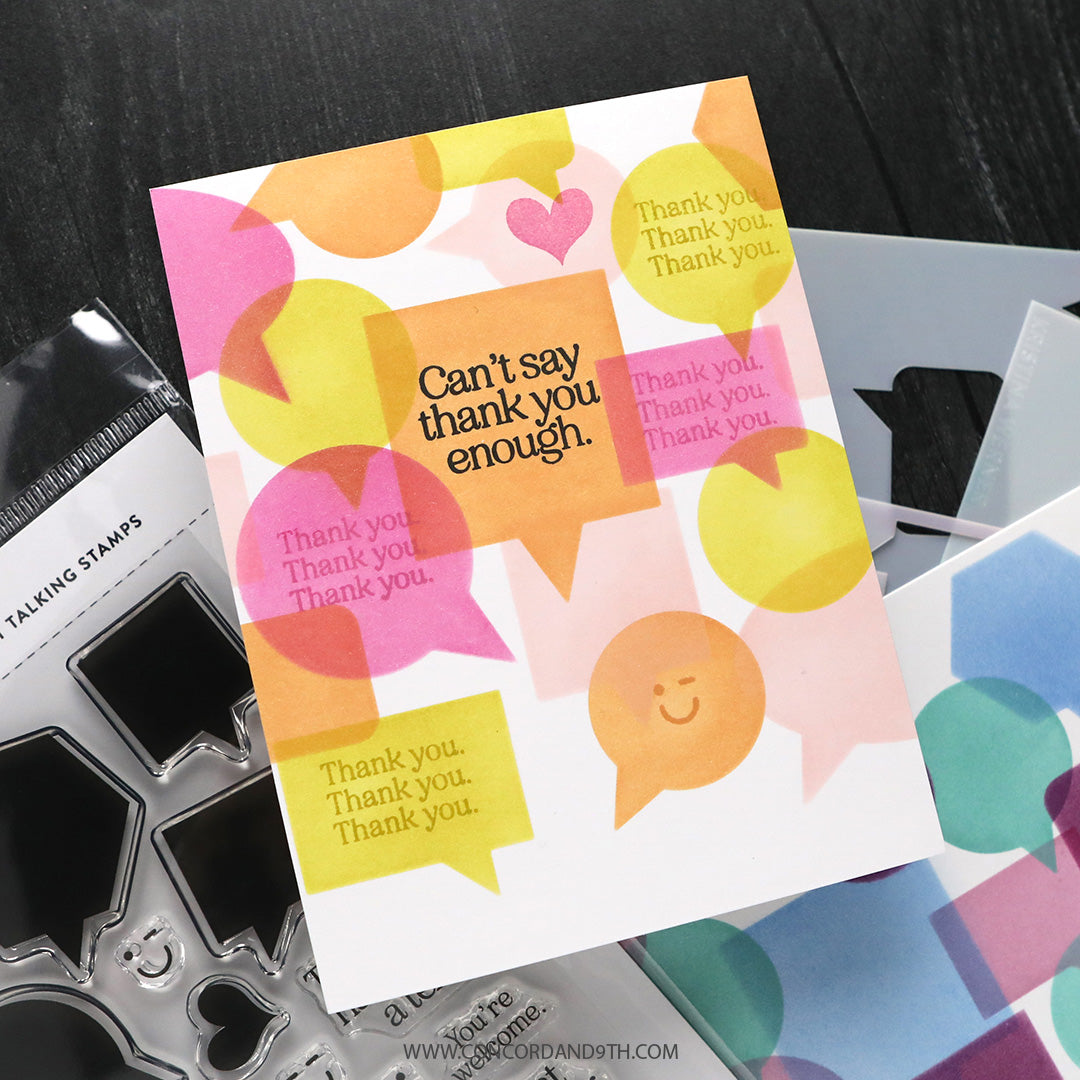 Just Talking Stamp Set