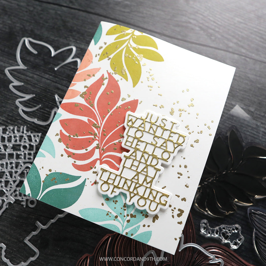 Long Line Leaves Bundle