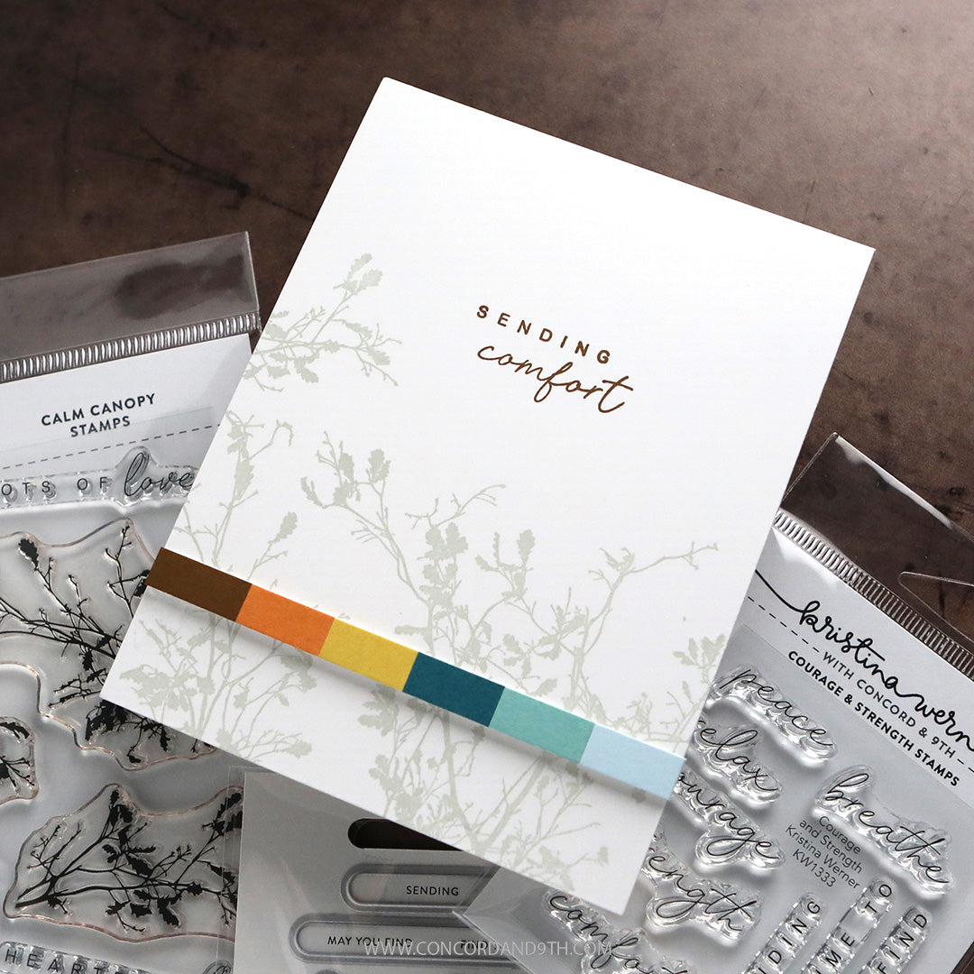 Calm Canopy Stamp Set