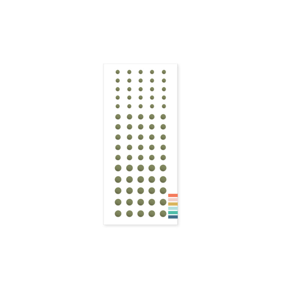 Enamel Dots: Artichoke