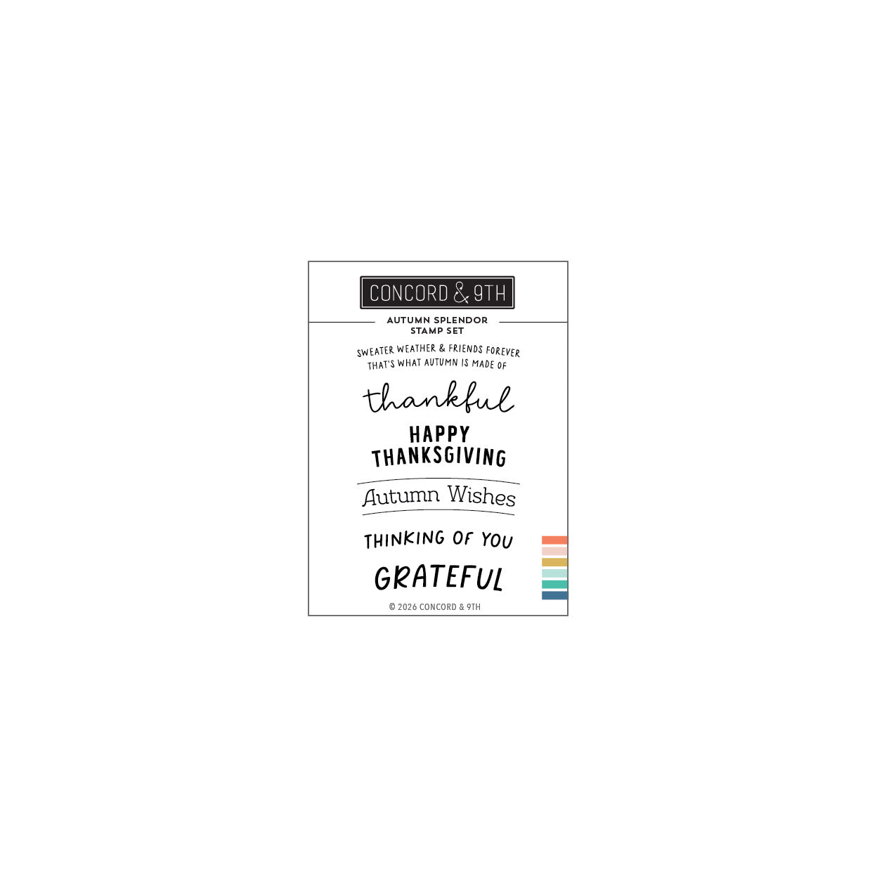 Autumn Splendor Stamp Set