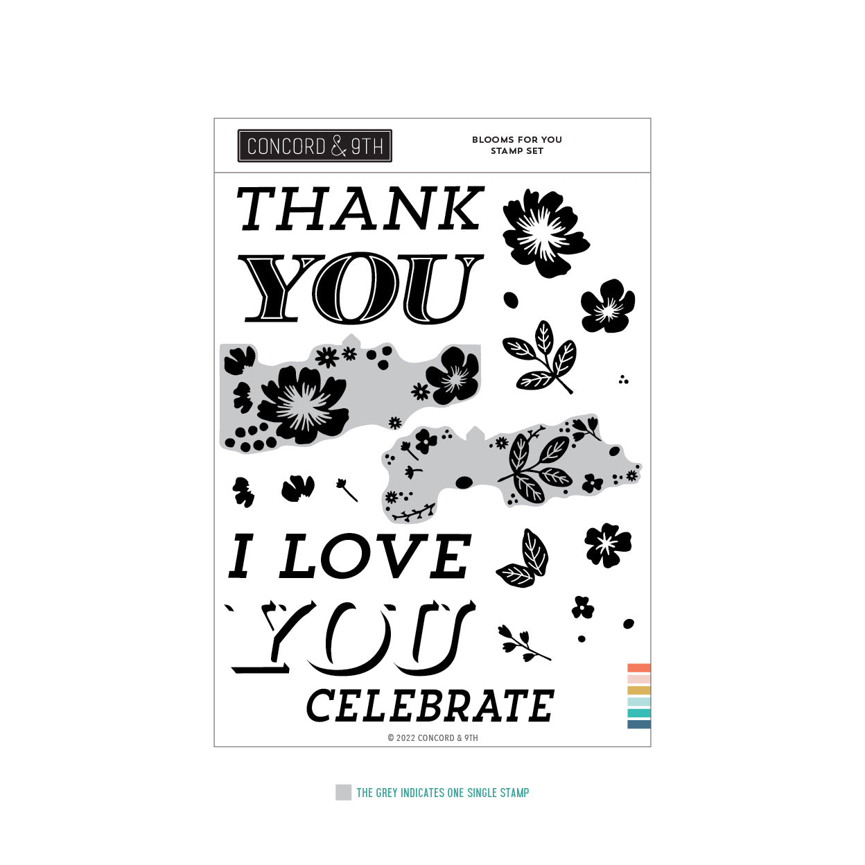 LAST CHANCE: Blooms for You Stamp Set