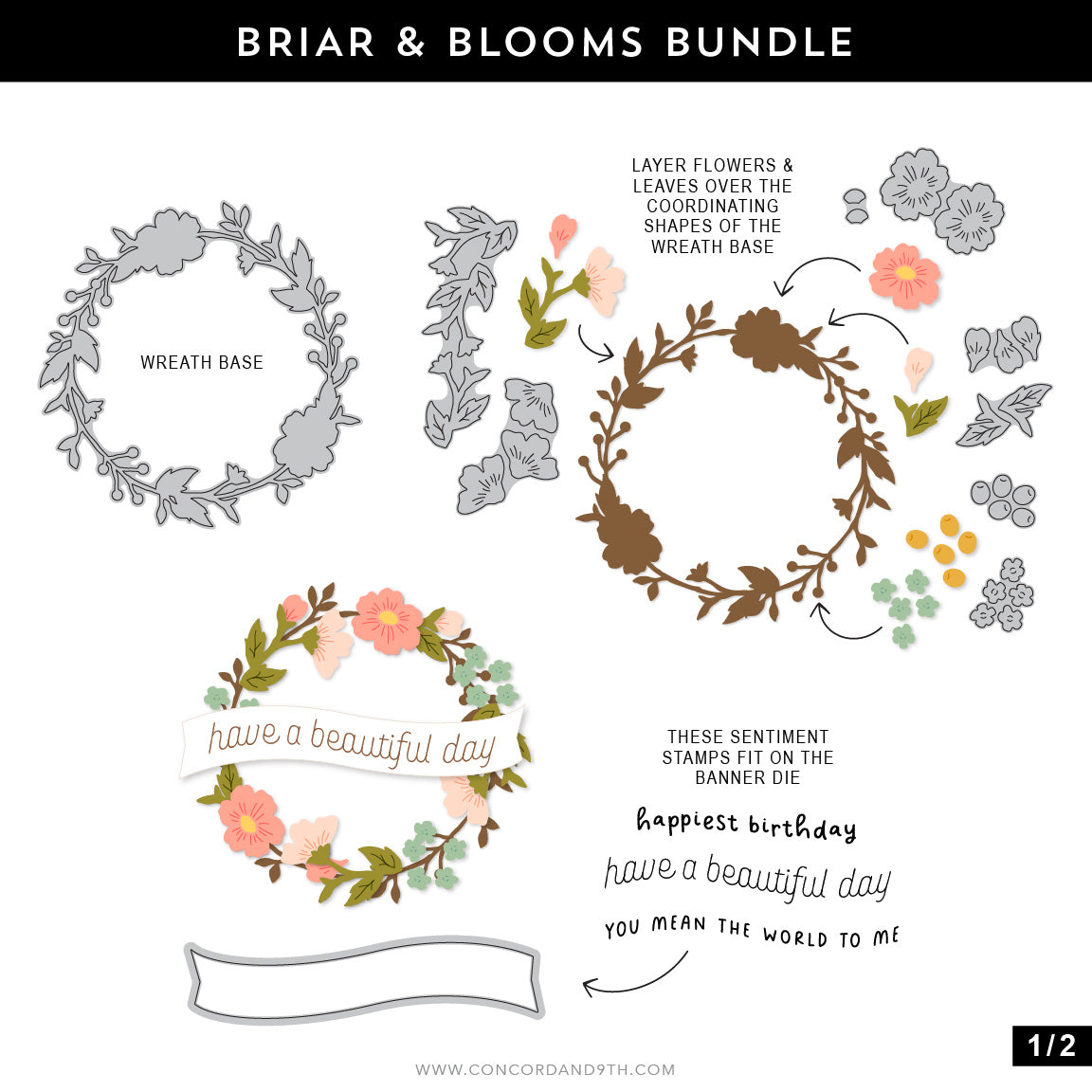 Briar & Blooms Stamp Set