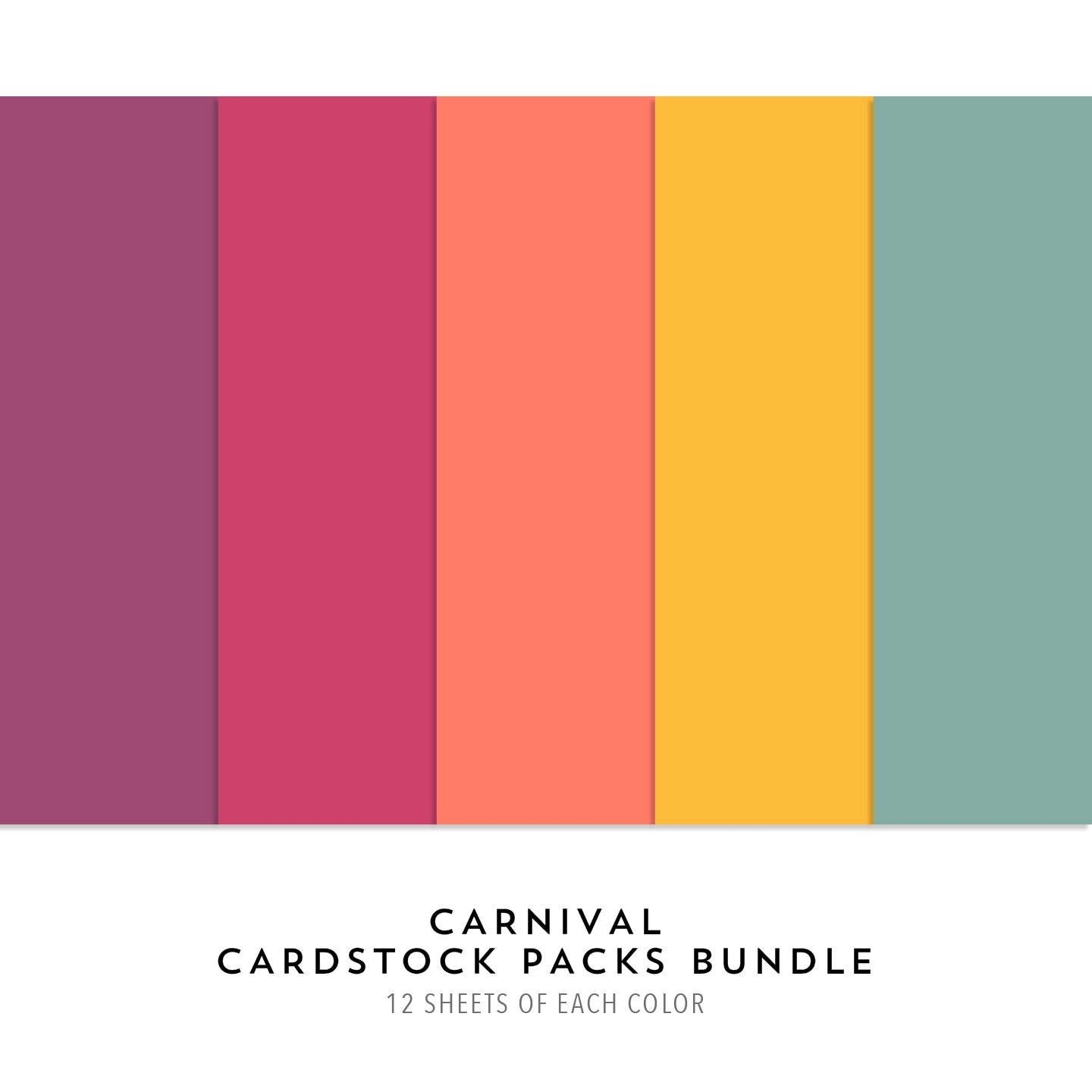 Carnival Cardstock Packs Bundle