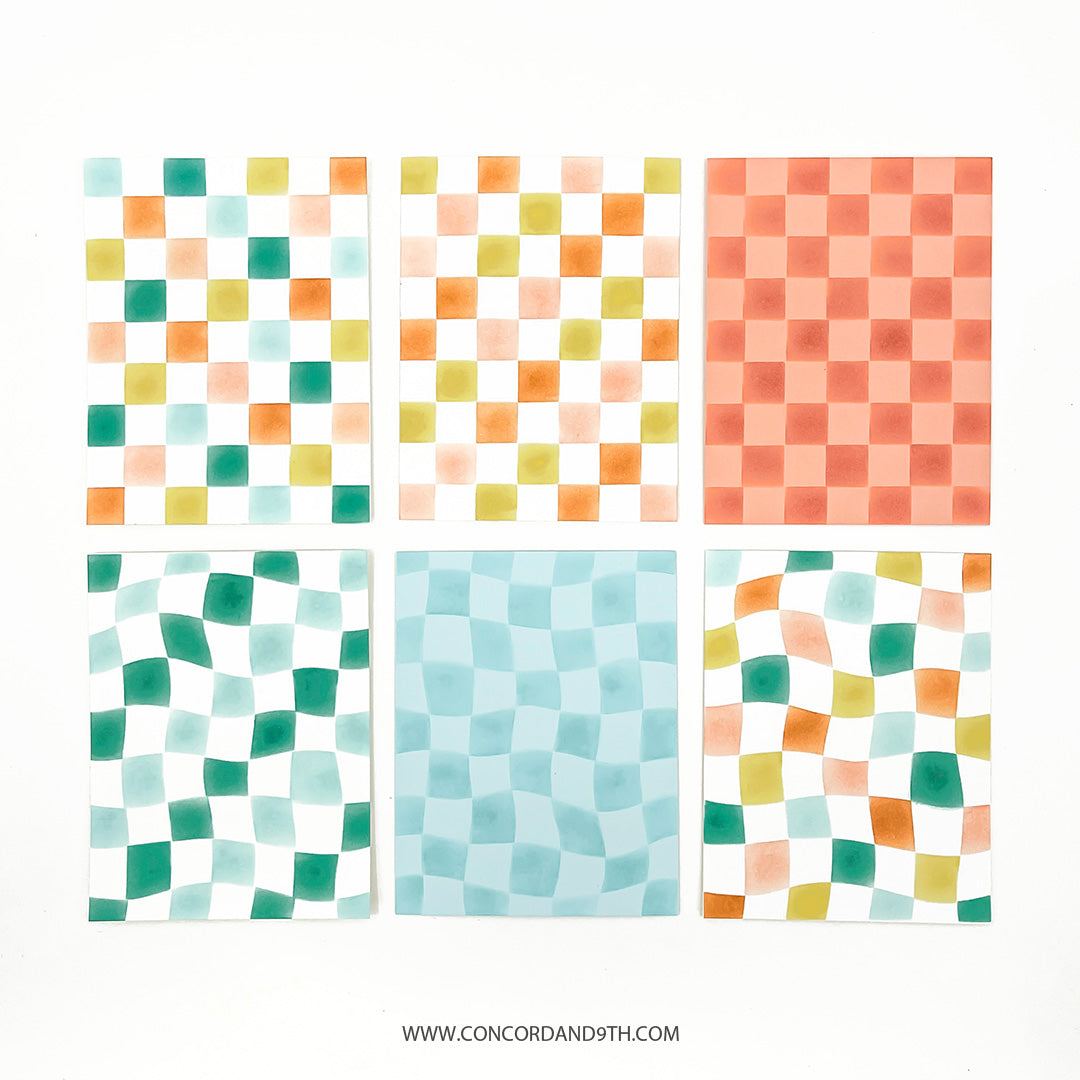 LAST CHANCE: Checkered Stencil Pack