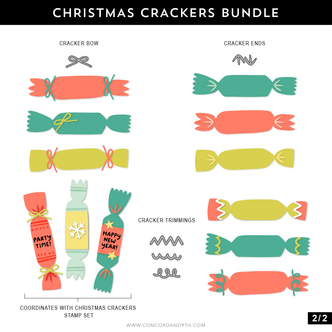 Christmas Crackers Stamp Set