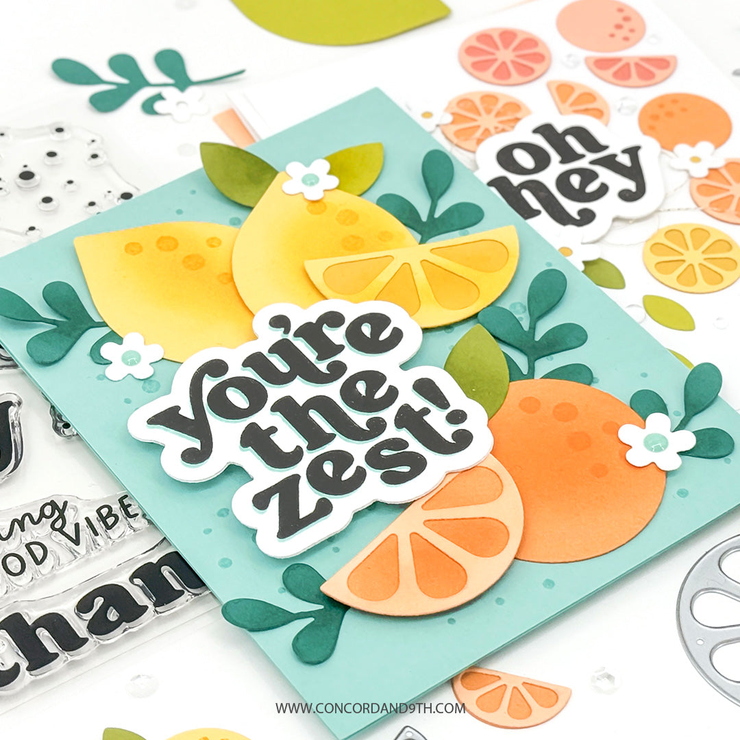 Citrus Crush Stamp Set