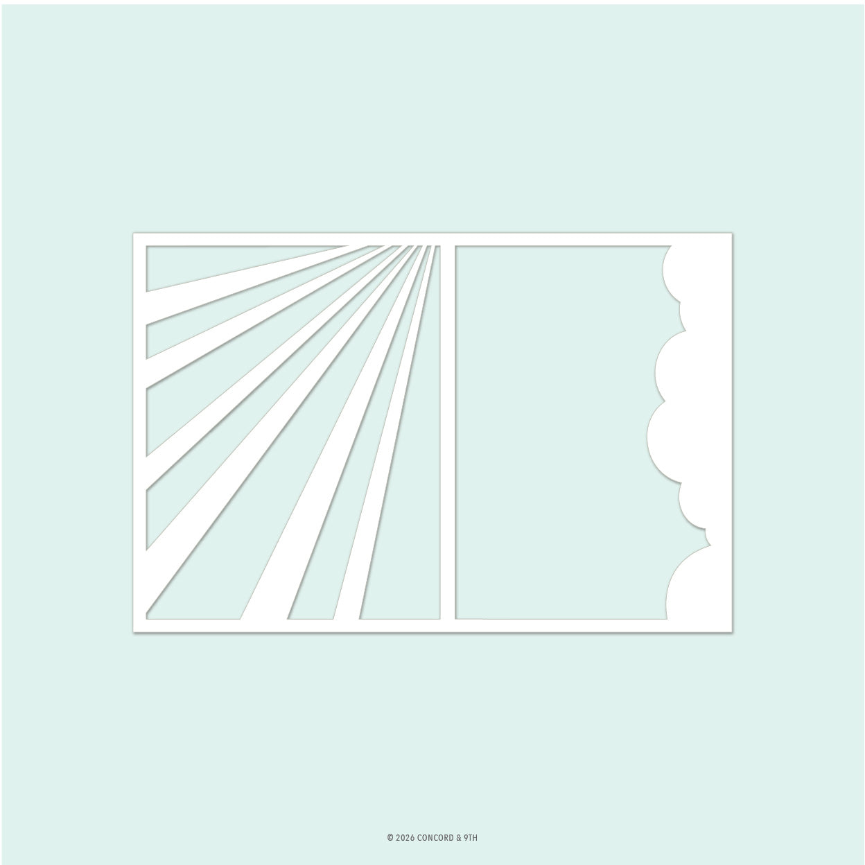 Clear Skies Stencil