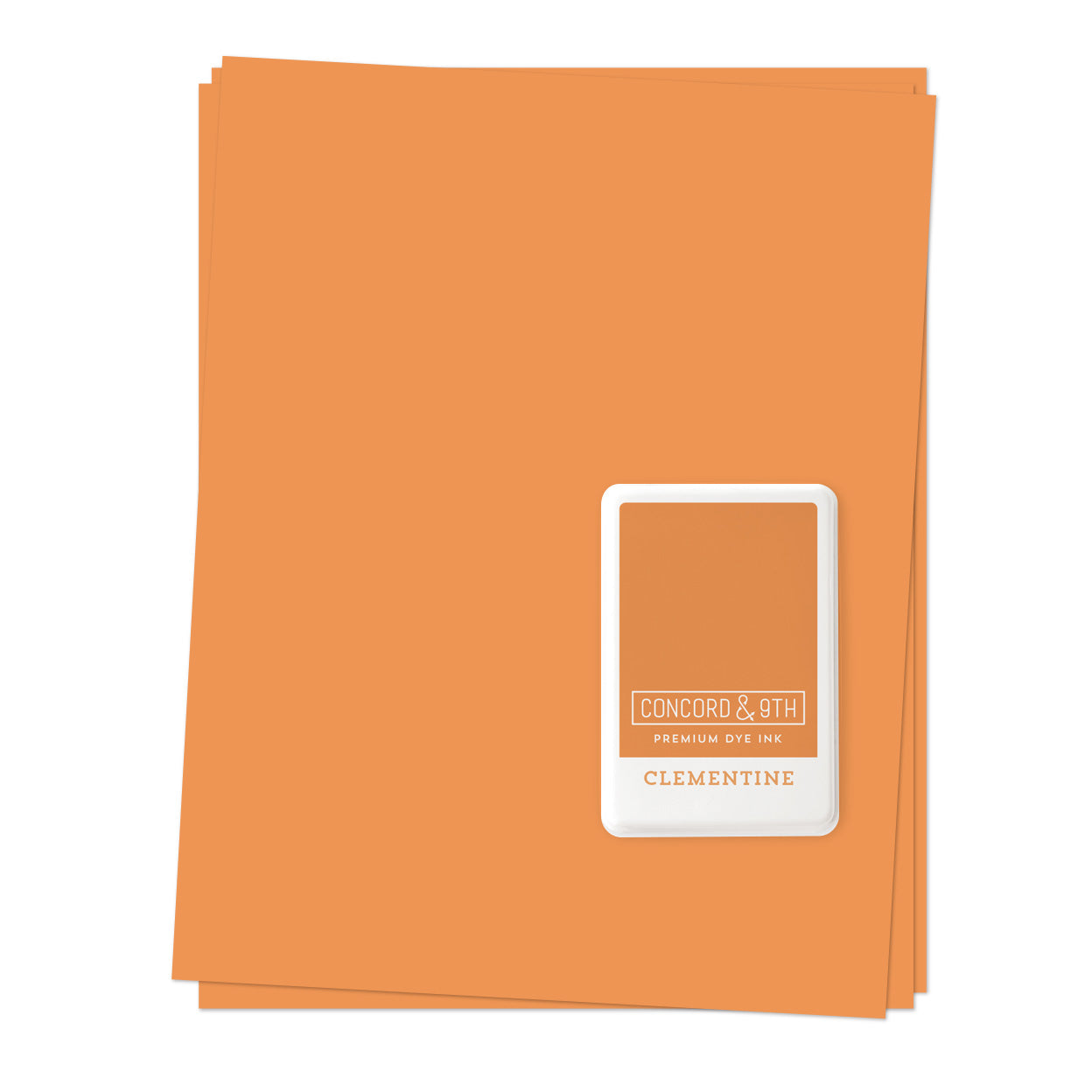 Cardstock: Clementine Ink Pad & Cardstock BUNDLE