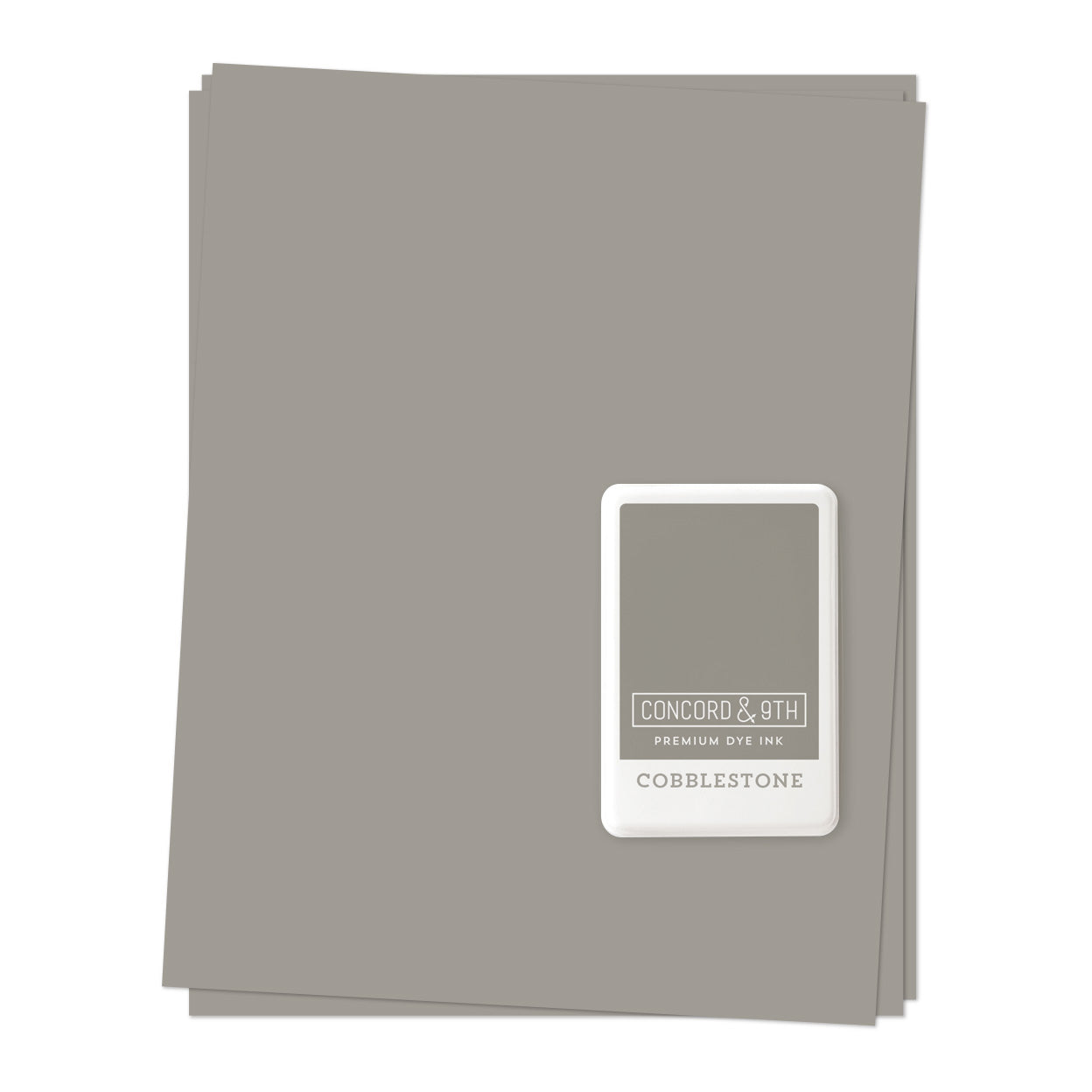 Cardstock: Cobblestone Ink Pad & Cardstock BUNDLE
