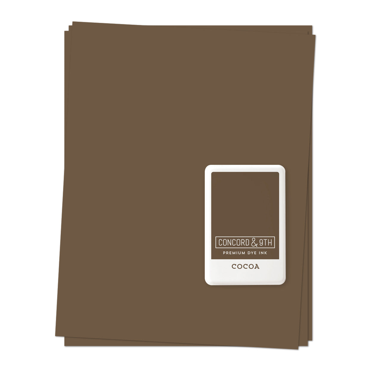 Cardstock: Cocoa Ink Pad & Cardstock BUNDLE