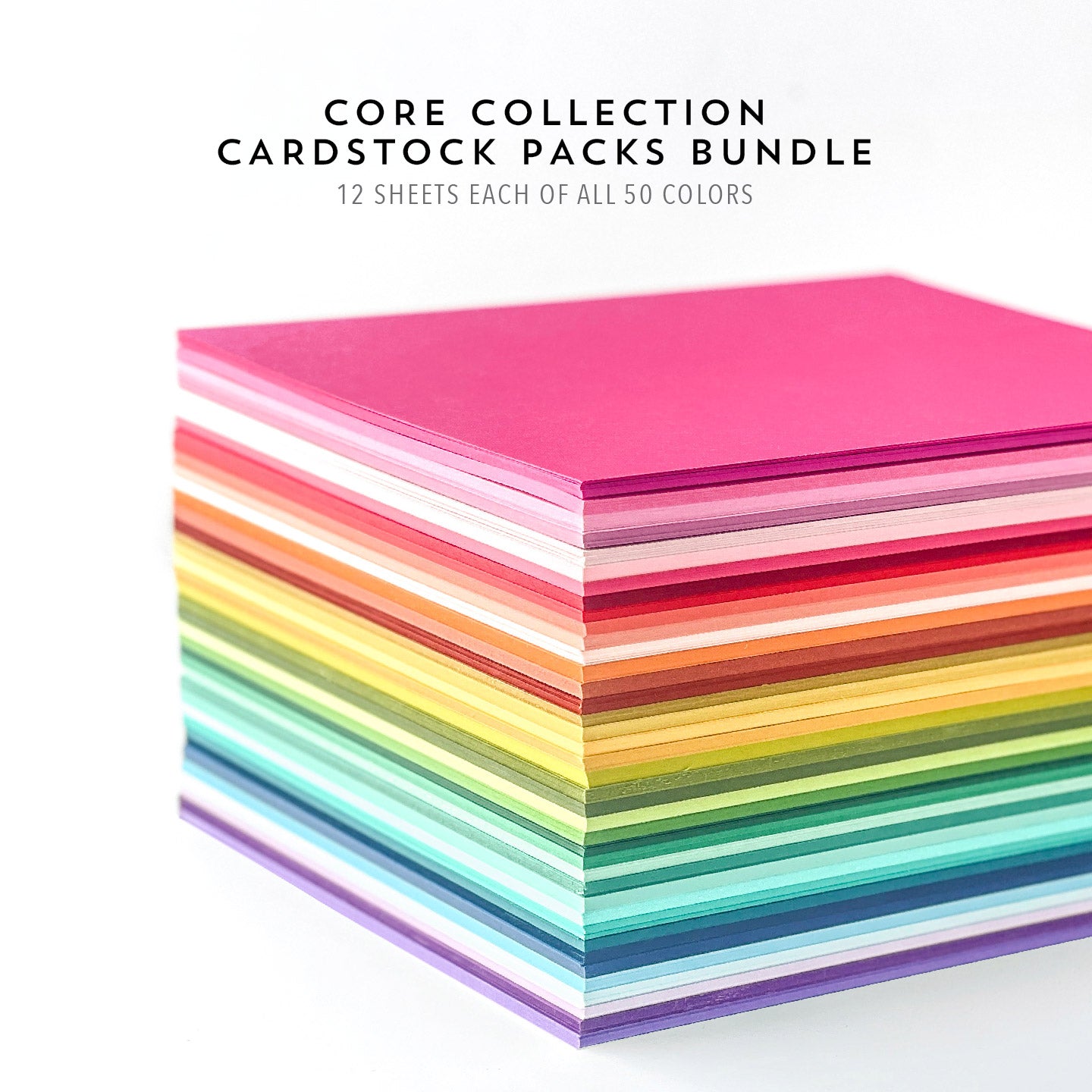 Core Collection Cardstock Packs Bundle