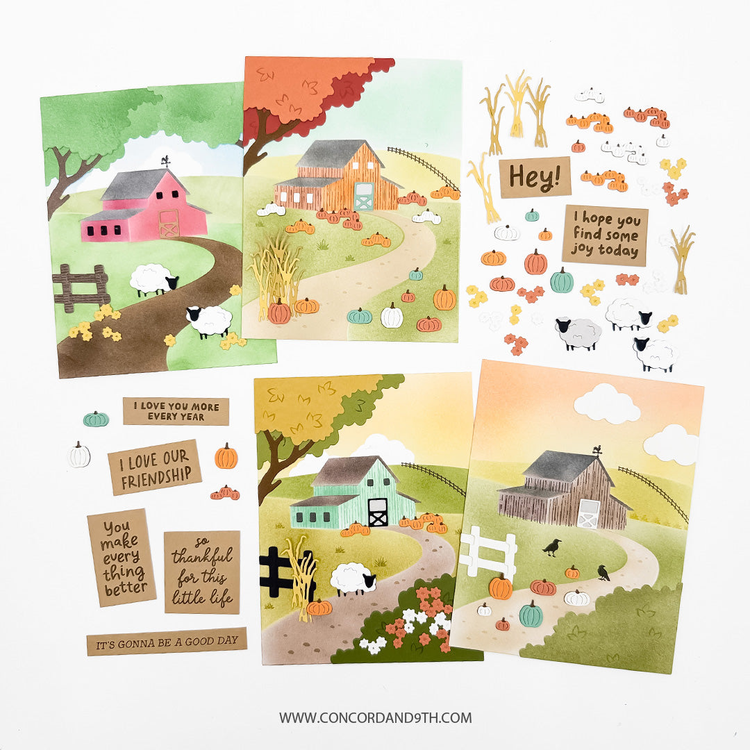 Countryside Stamp Set