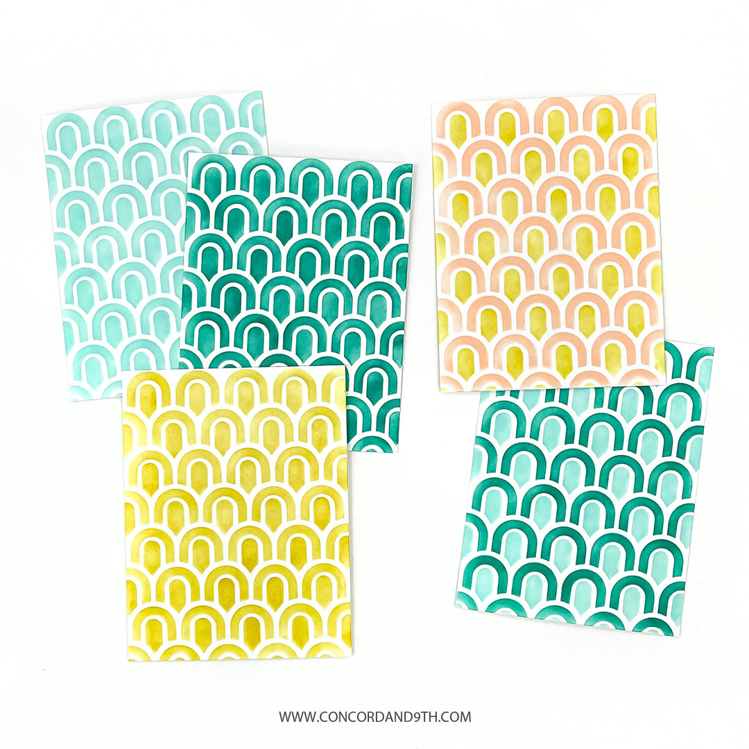 LAST CHANCE: Deco Stencil Pack