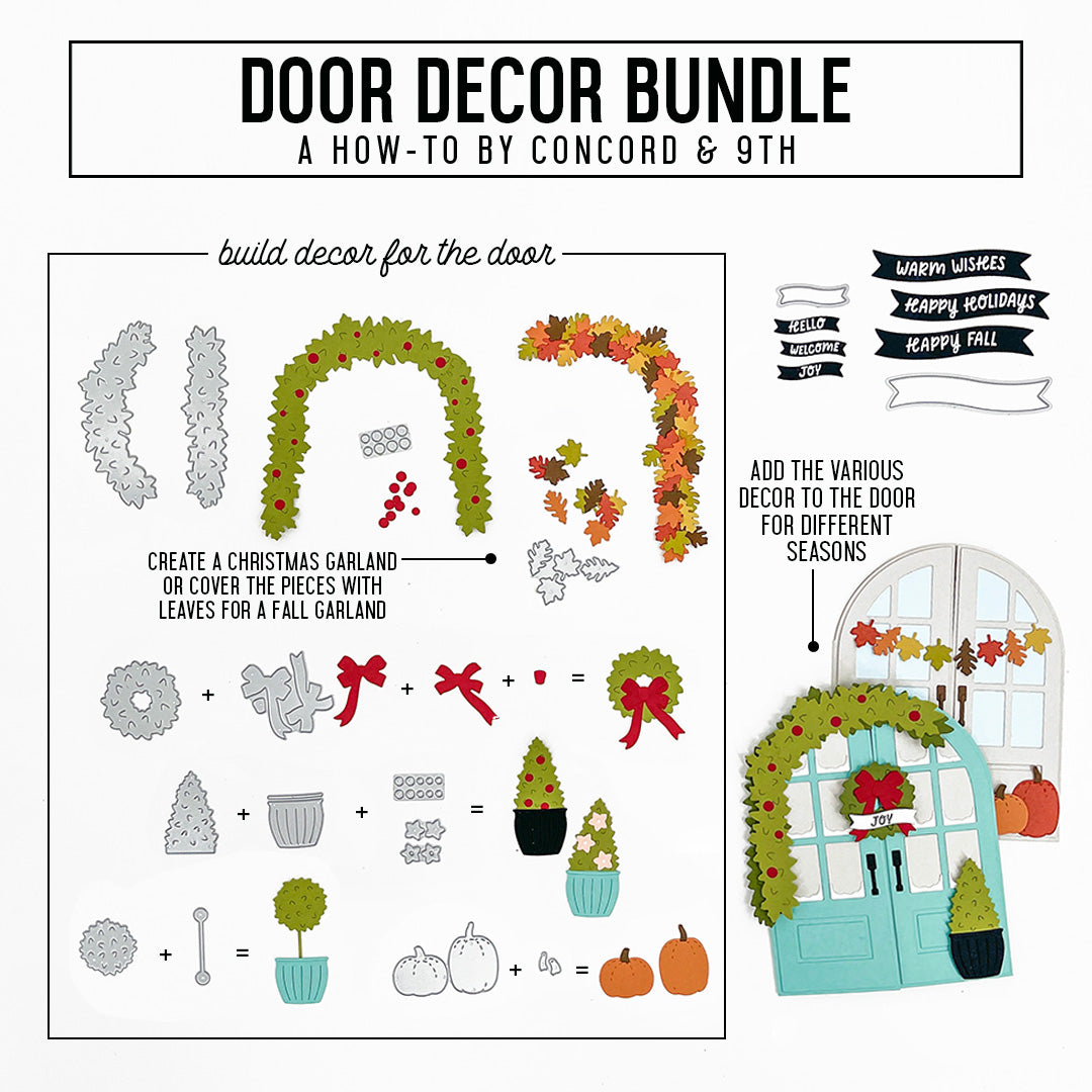 Troqueles para decoración de puertas