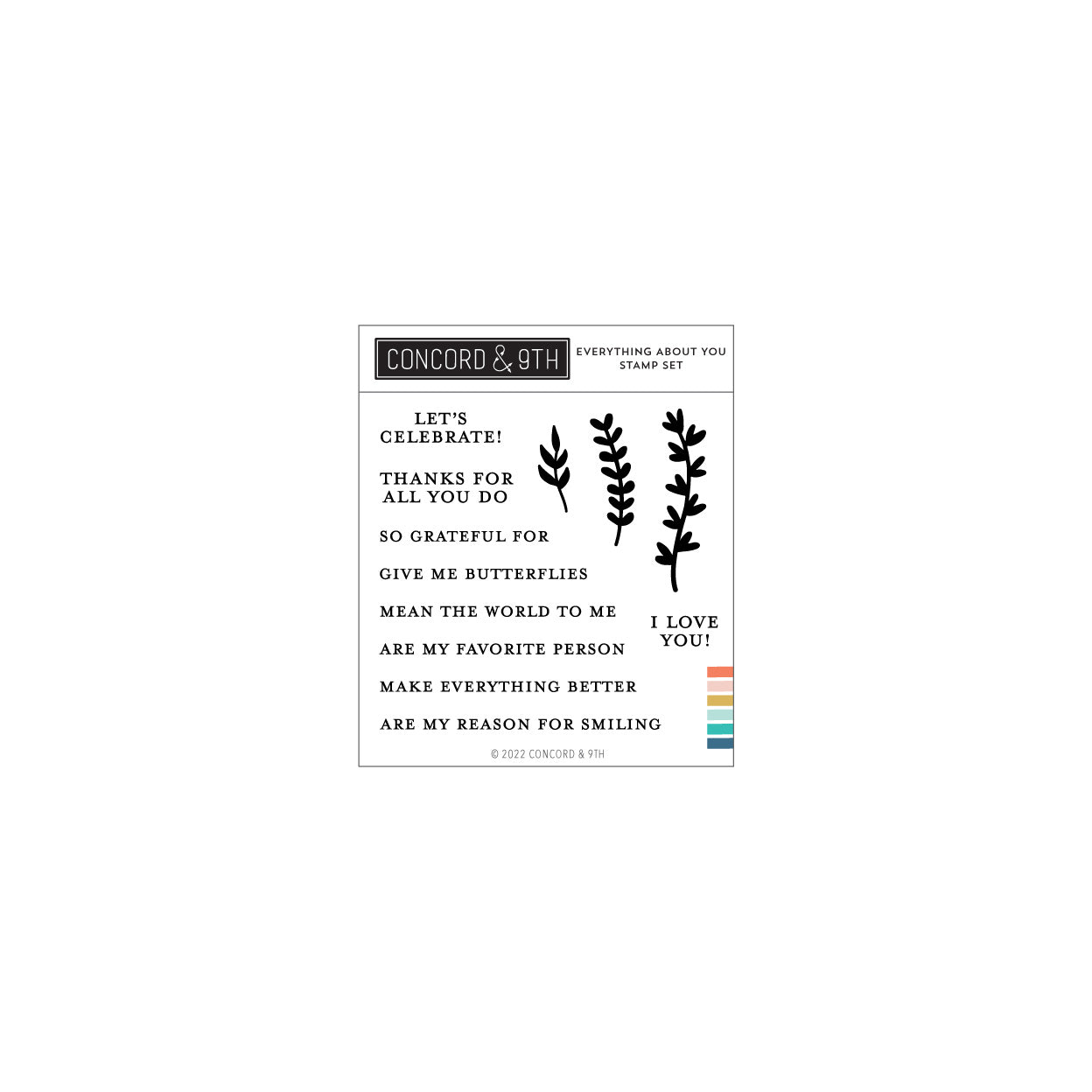 LAST CHANCE: Everything About You Stamp Set