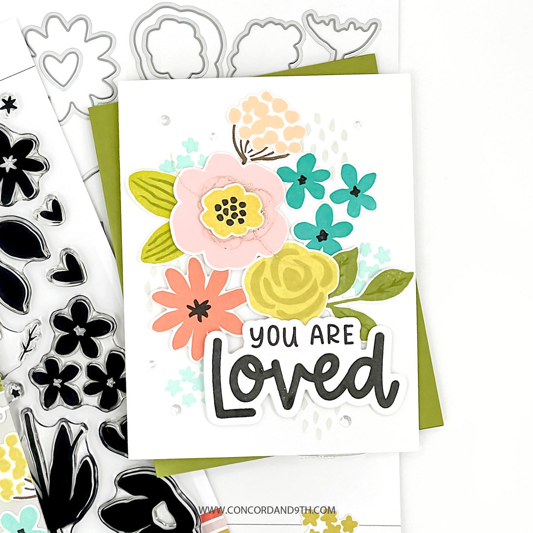 Troqueles Flower Medley