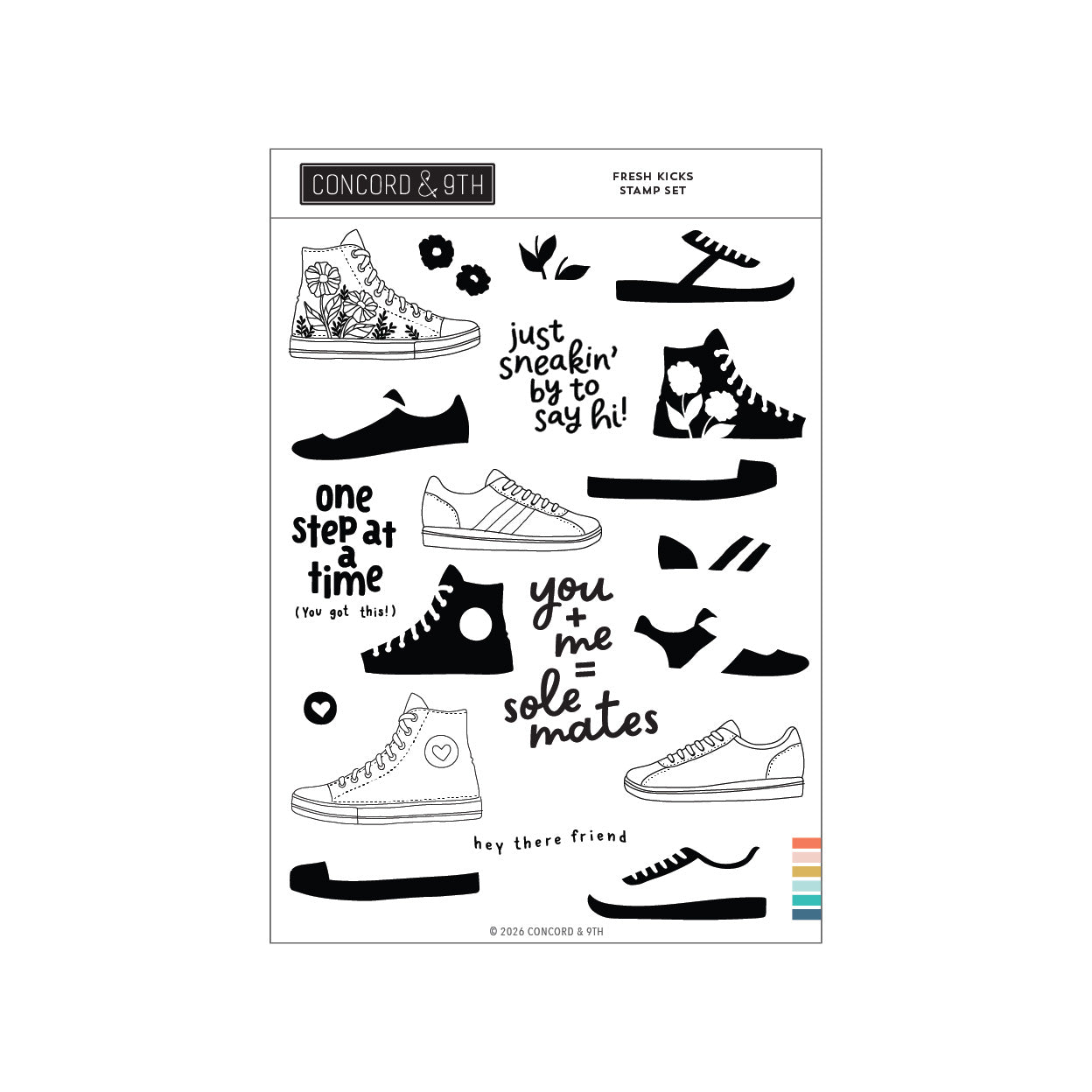 Fresh Kicks Stamp Set
