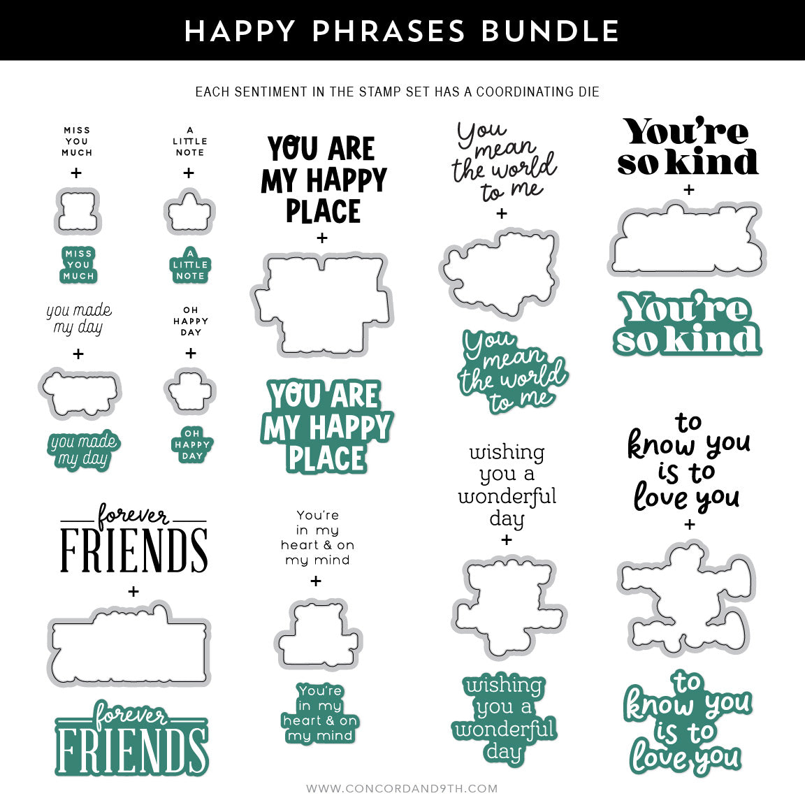 Happy Phrases Bundle