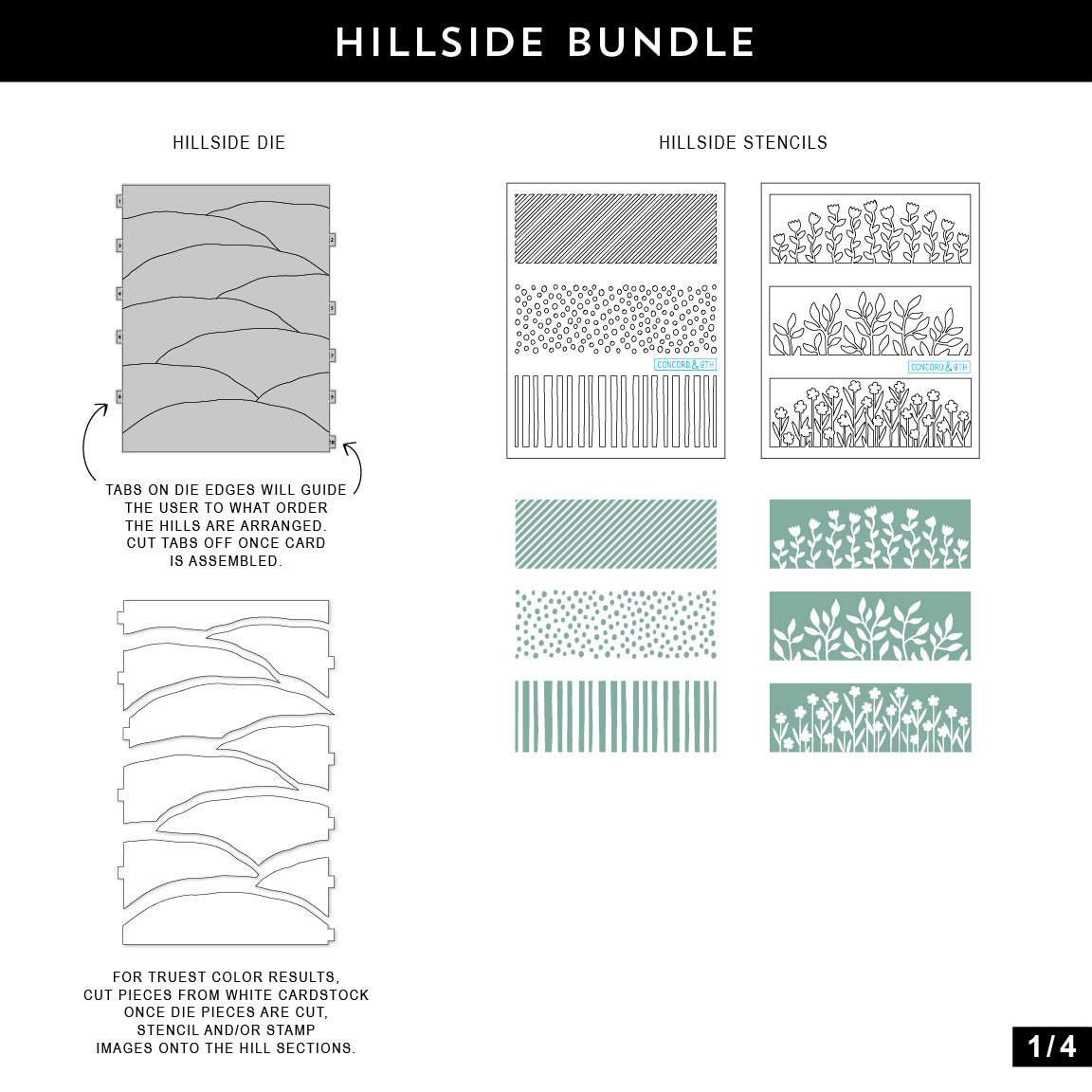 Hillside Stamp Set
