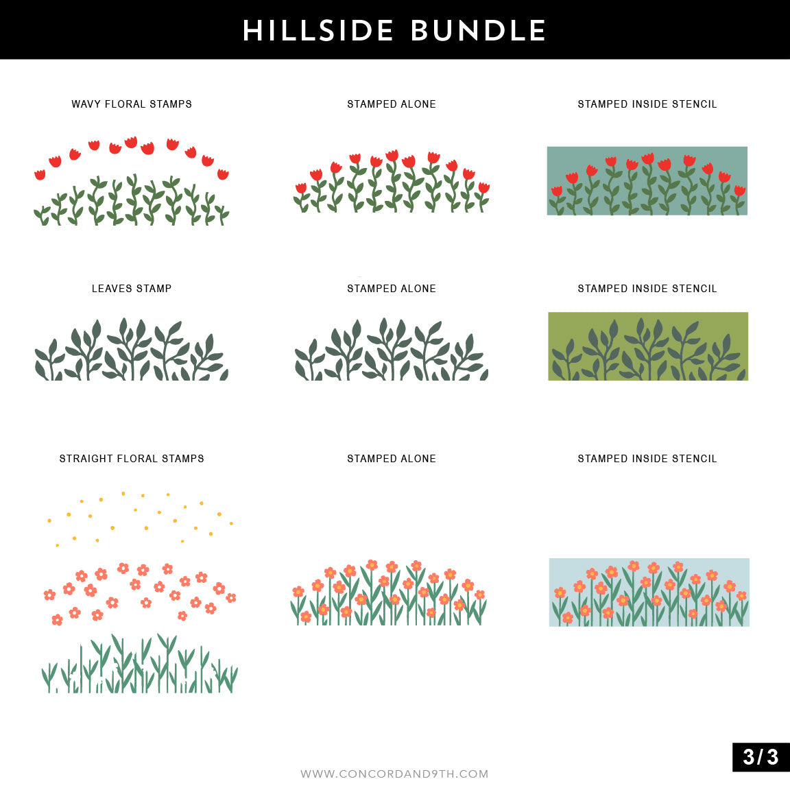 Hillside Stamp Set