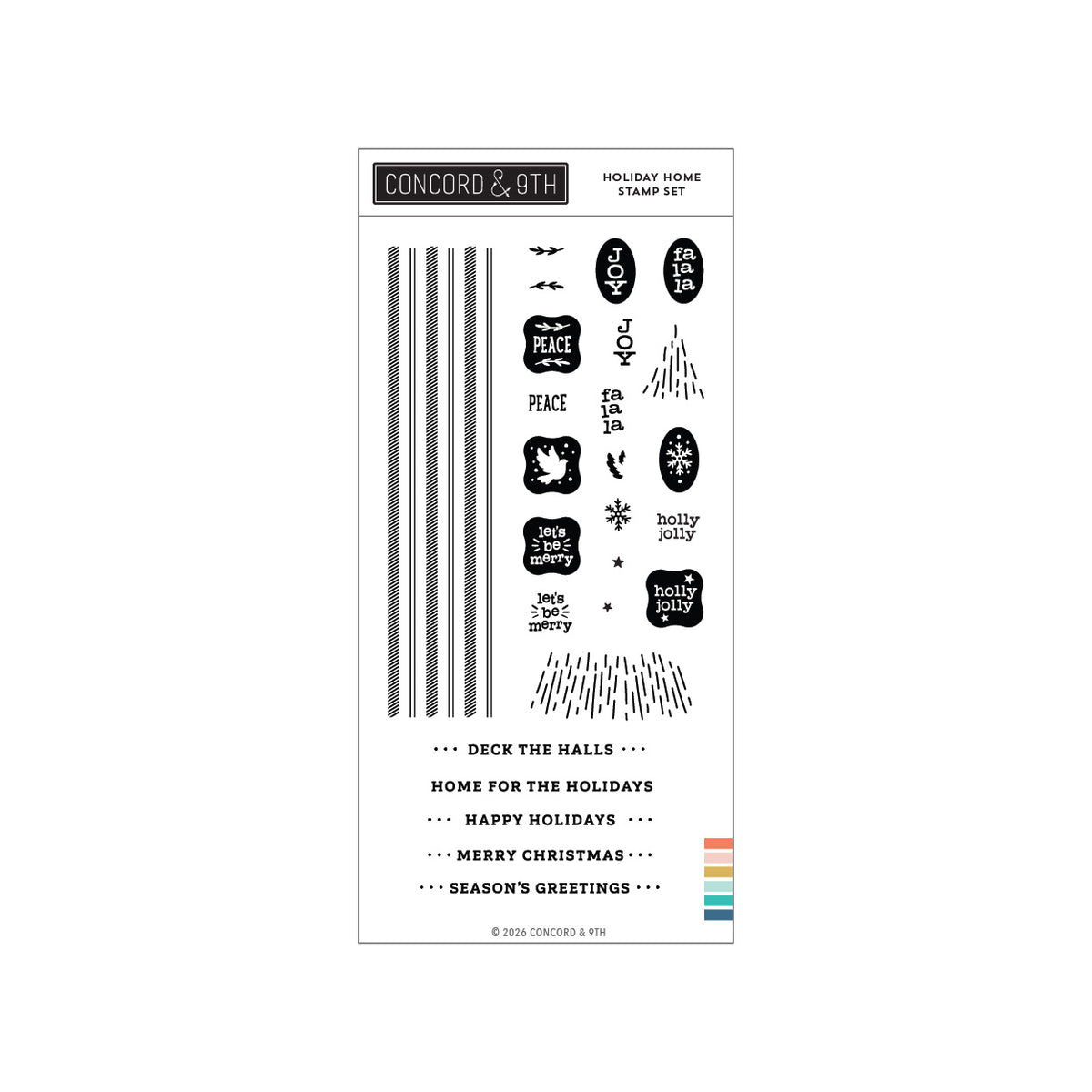 Holiday Home Stamp Set
