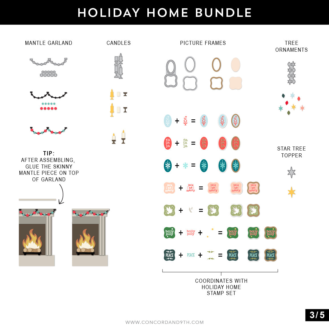 Holiday Home Stamp Set