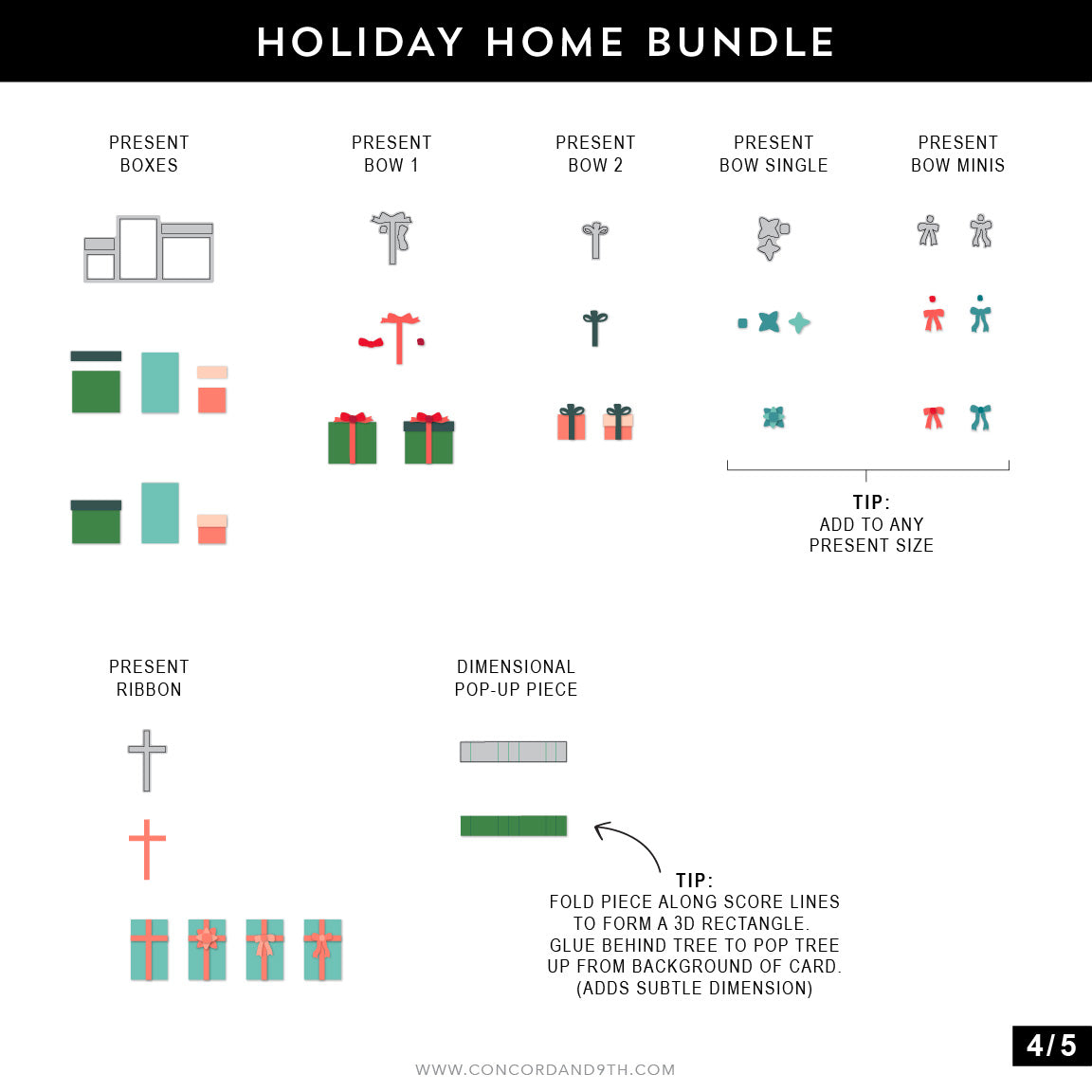 Holiday Home Stamp Set