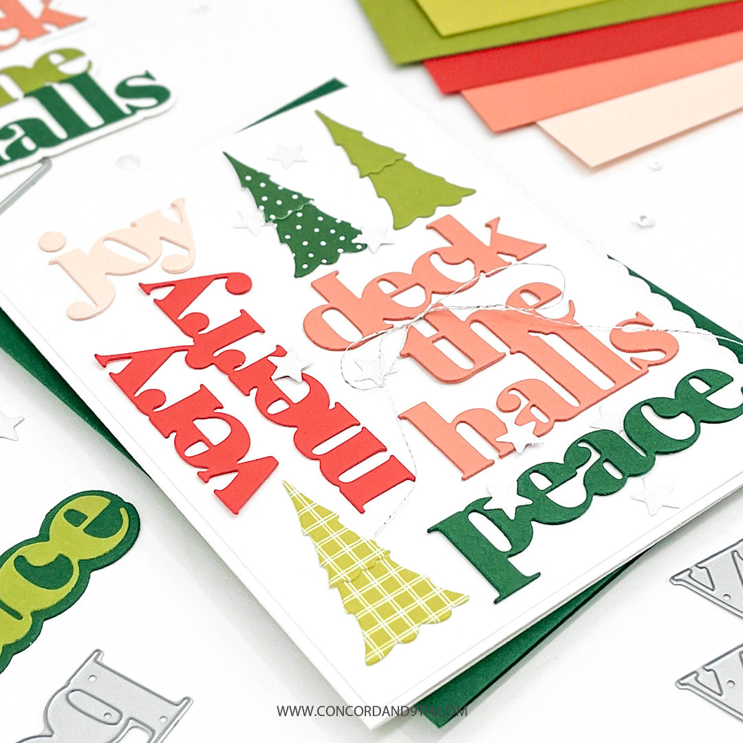 Troqueles de refranes navideños