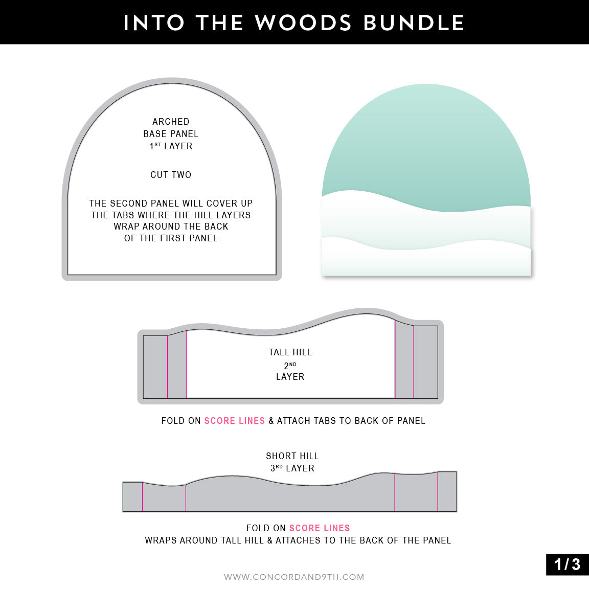 Into the Woods Stamp Set