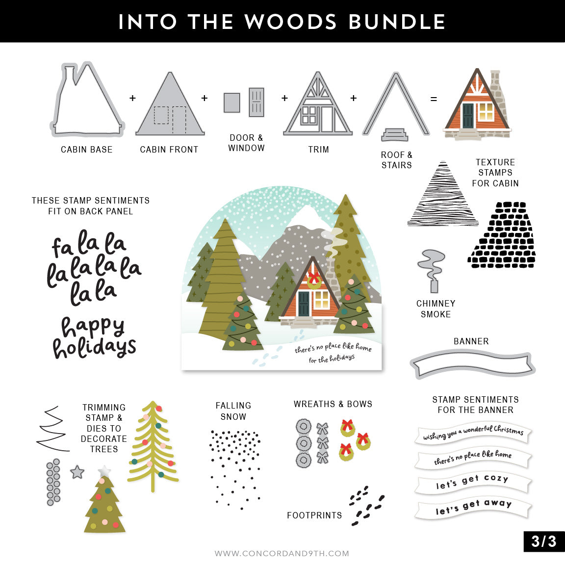 Into the Woods Stamp Set