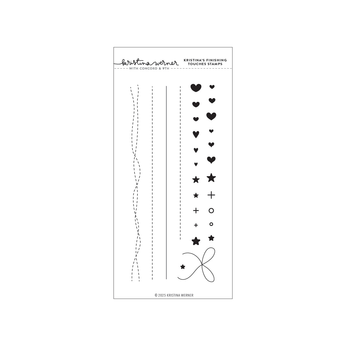 Kristina's Finishing Touches Stamp Set