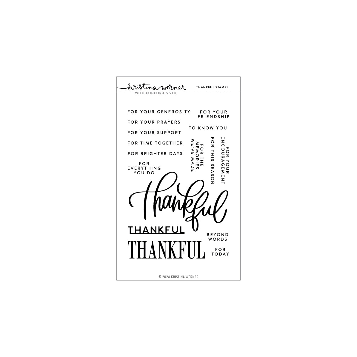 Thankful Stamp Set