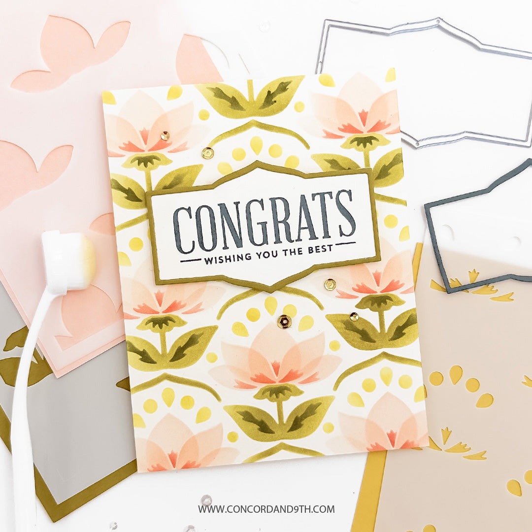 Layered Lotus Stamp Set