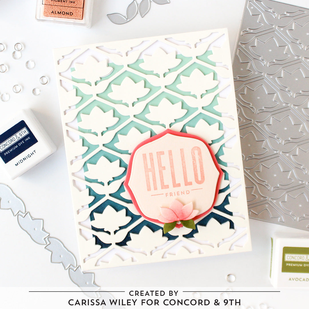 Layered Lotus Stamp Set