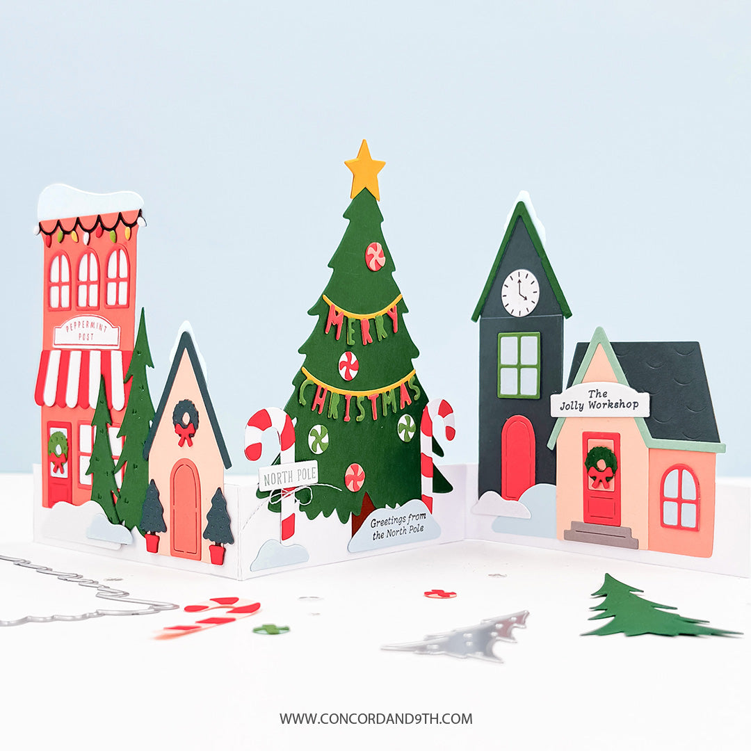 North Pole Greetings Stamp Set