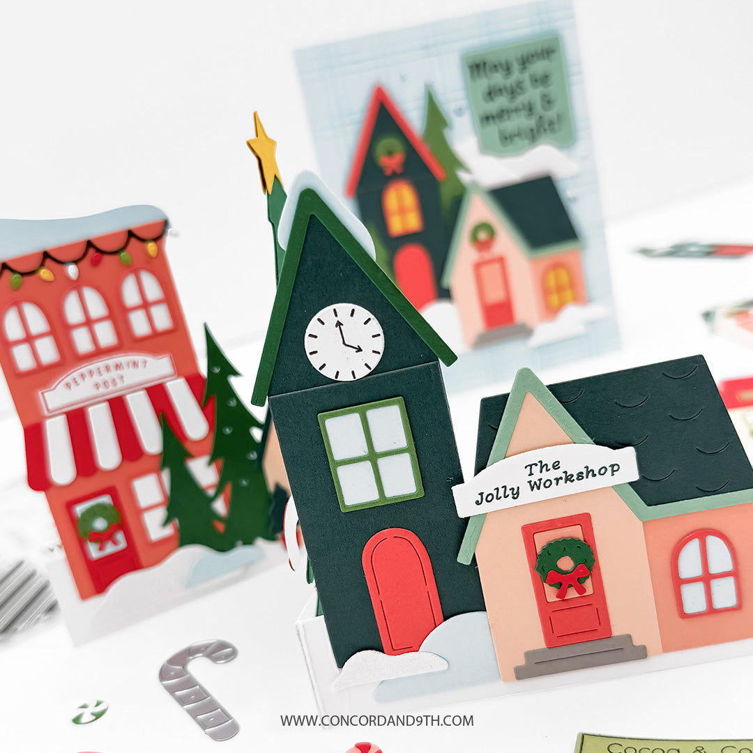 North Pole Greetings Stamp Set