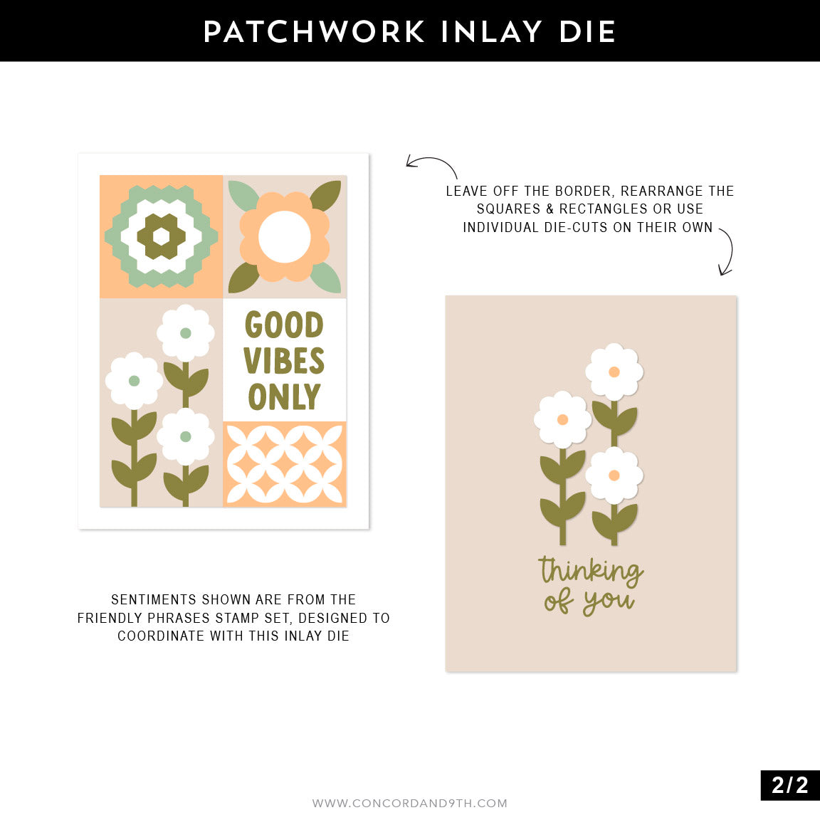 Patchwork Inlay Die