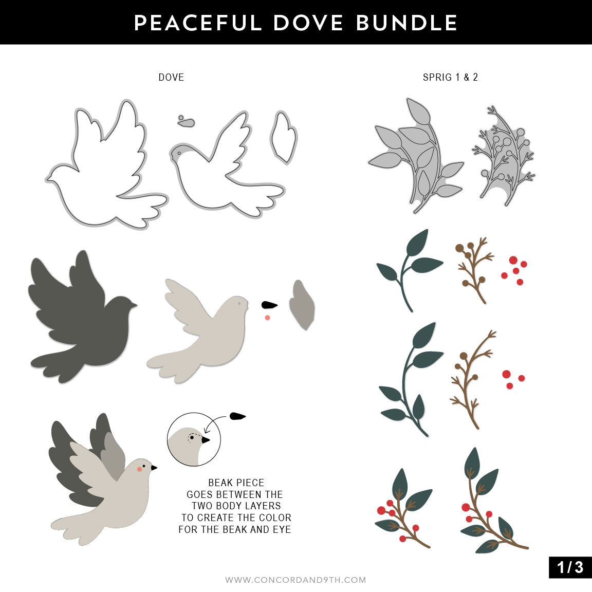 Peaceful Dove Stamp Set