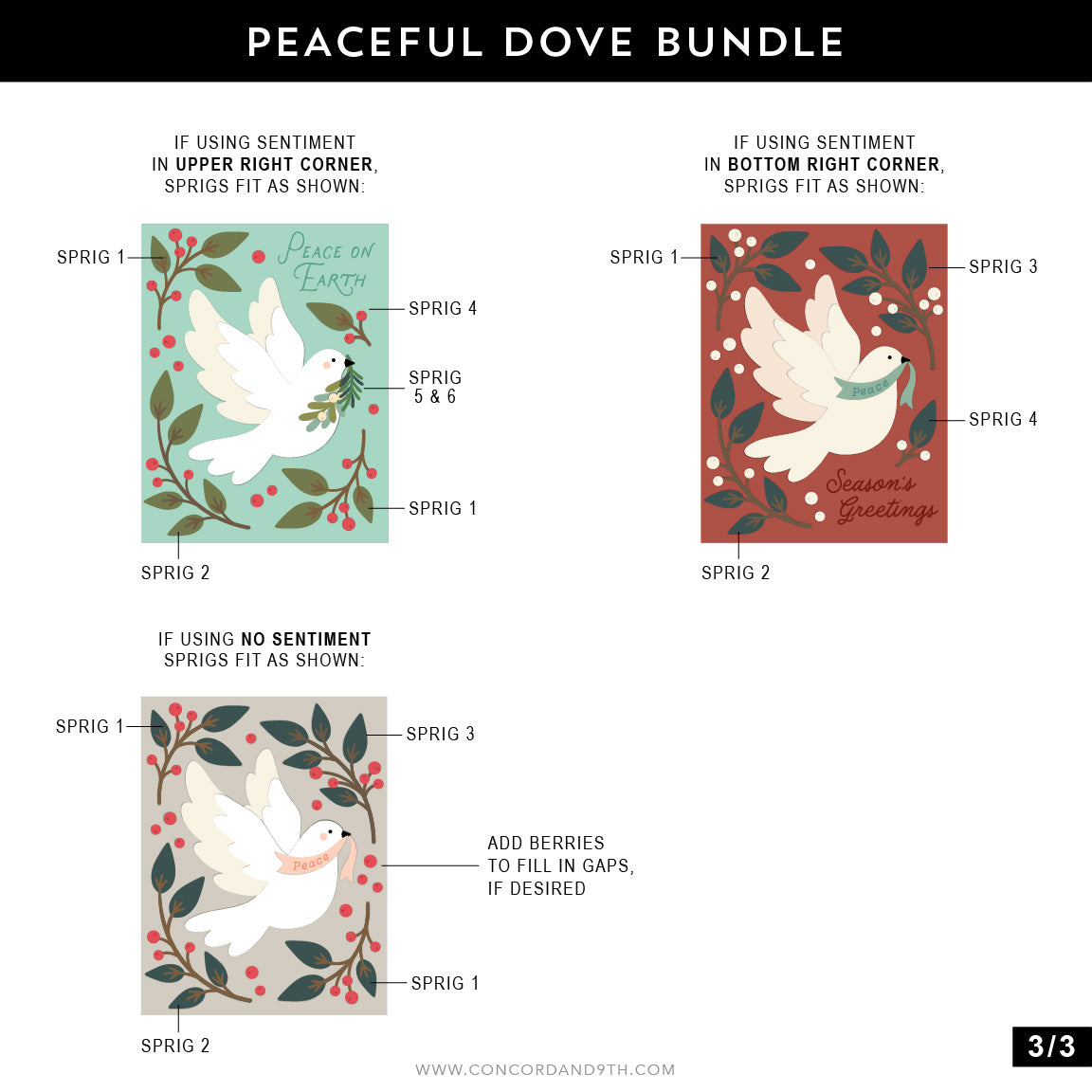 Peaceful Dove Stamp Set