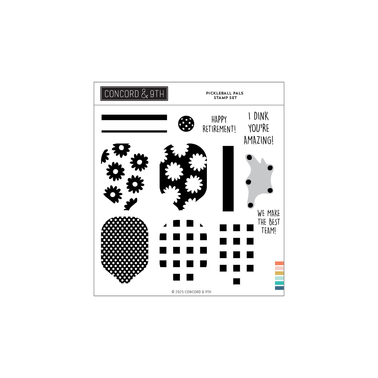 Pickleball Pals Stamp Set