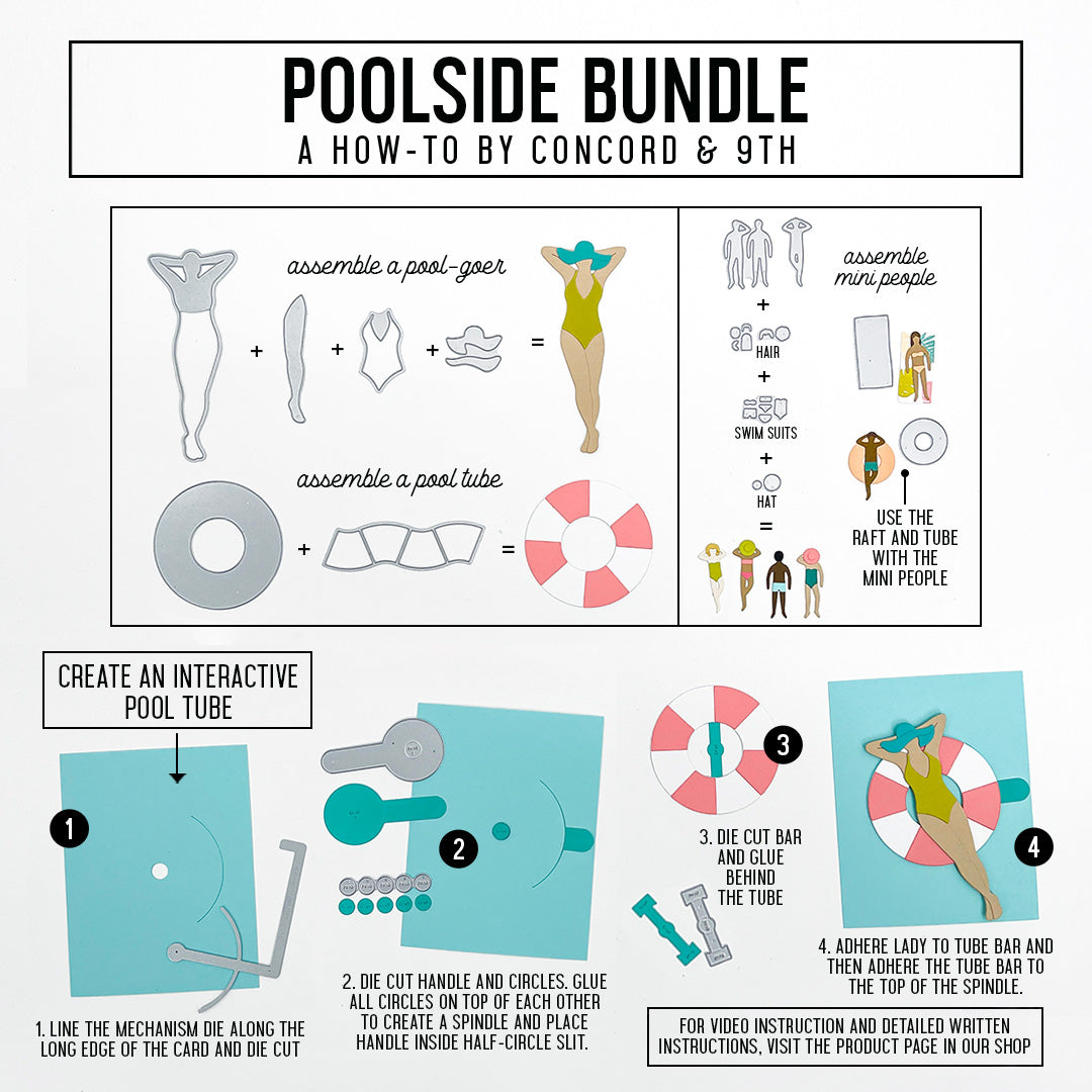 LAST CHANCE: Poolside Stamp Set